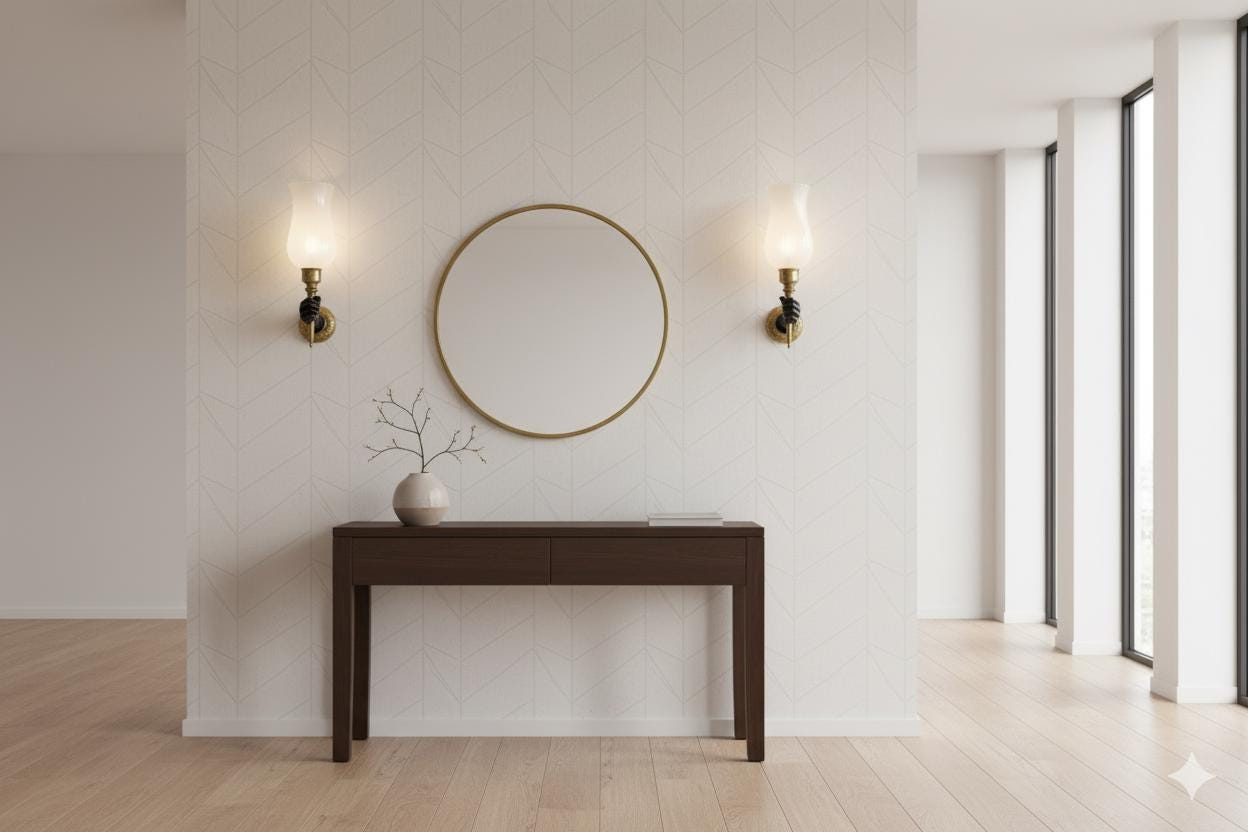 Art Deco Brass Torch Sconces, Fist-Holding Design | 1930s Solid Brass Wall Lights | Rare Statement Lighting, Pair