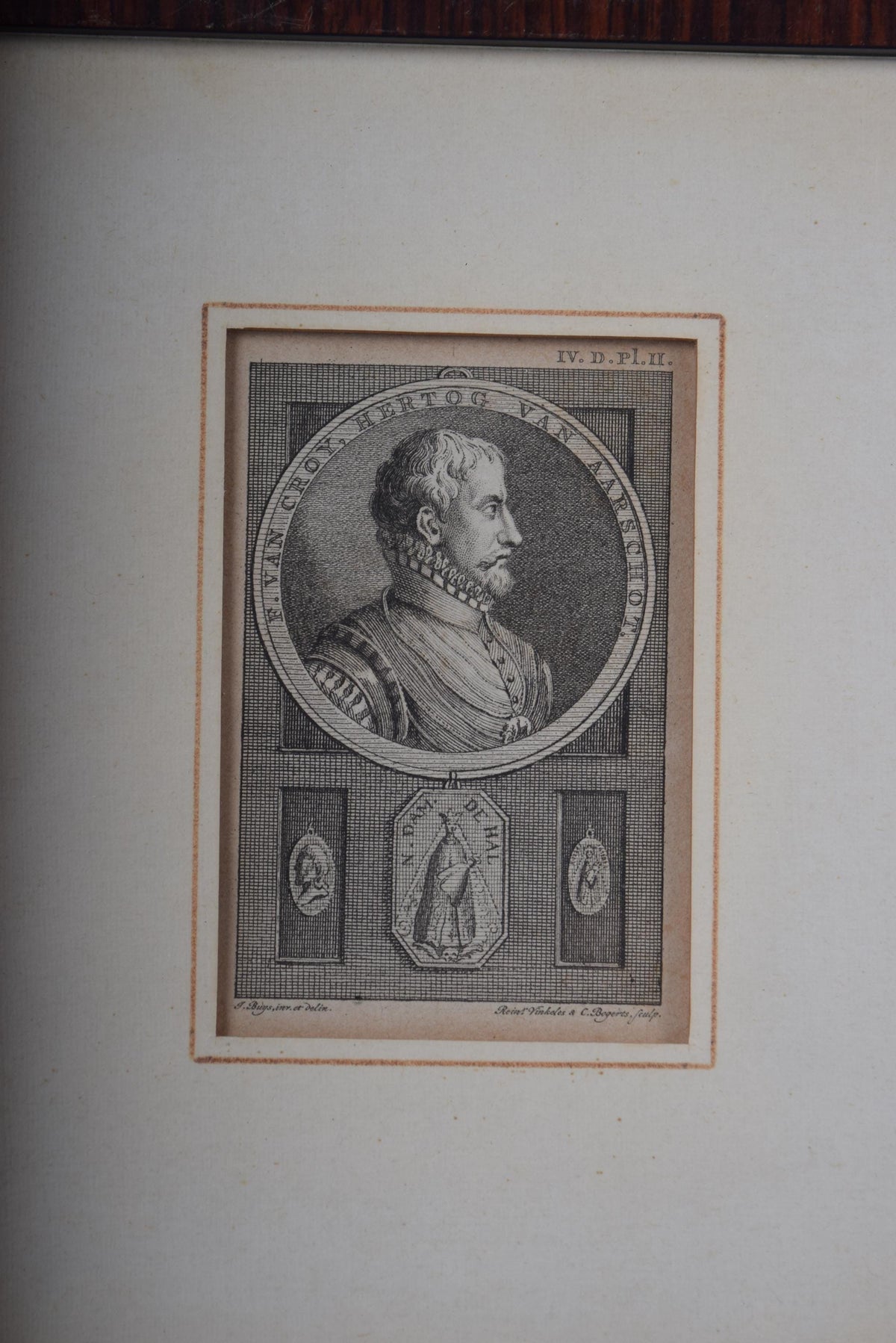 Framed Trio of Dutch Historical Engravings — Wolfert van Borselen & VOC Founding Scene