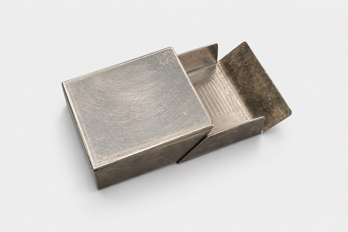 François Monnet Stainless Steel Card Holder for Kappa — French, 1970s