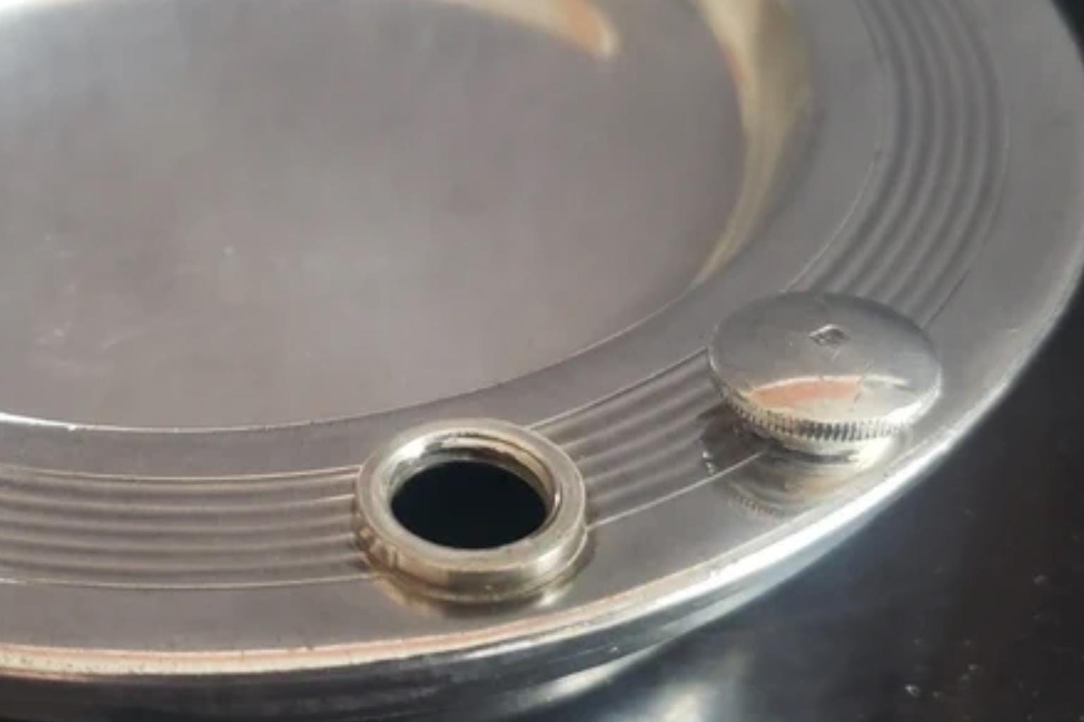 Vintage Silver-Plated Footed Dish with Lid, Embossed Swirl Design, 1970s