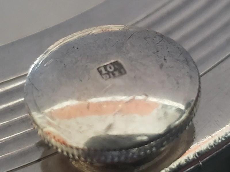 Vintage Silver-Plated Footed Dish with Lid, Embossed Swirl Design, 1970s