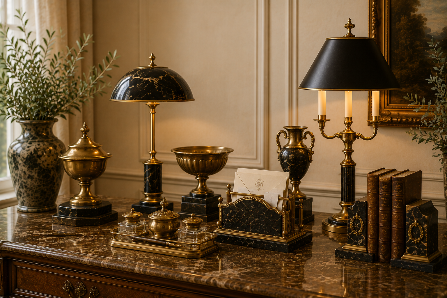 Brass & Marble