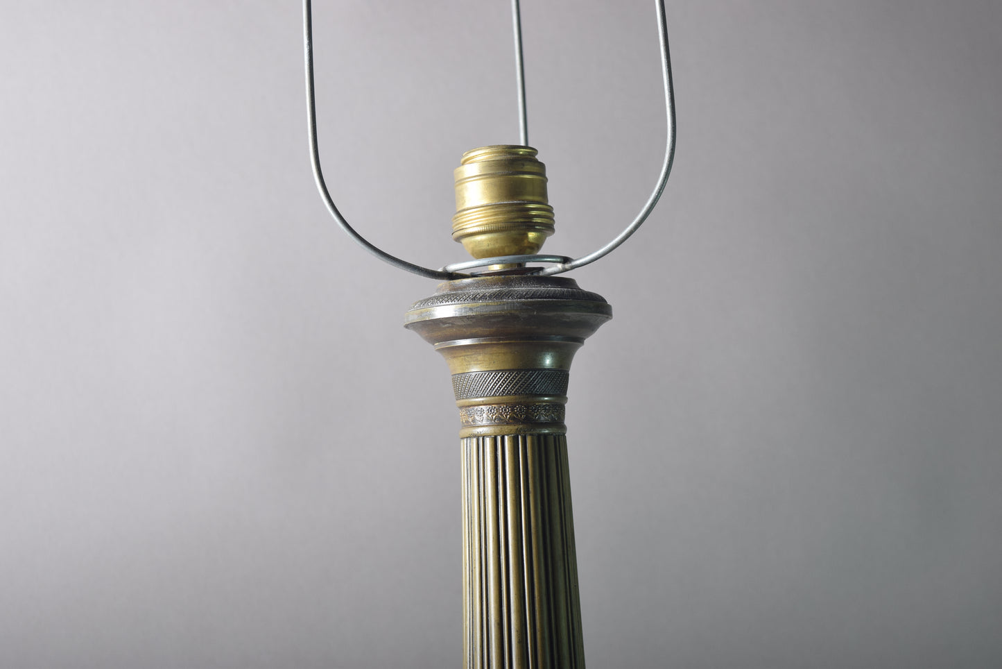 Bronze table lamp 19th Century