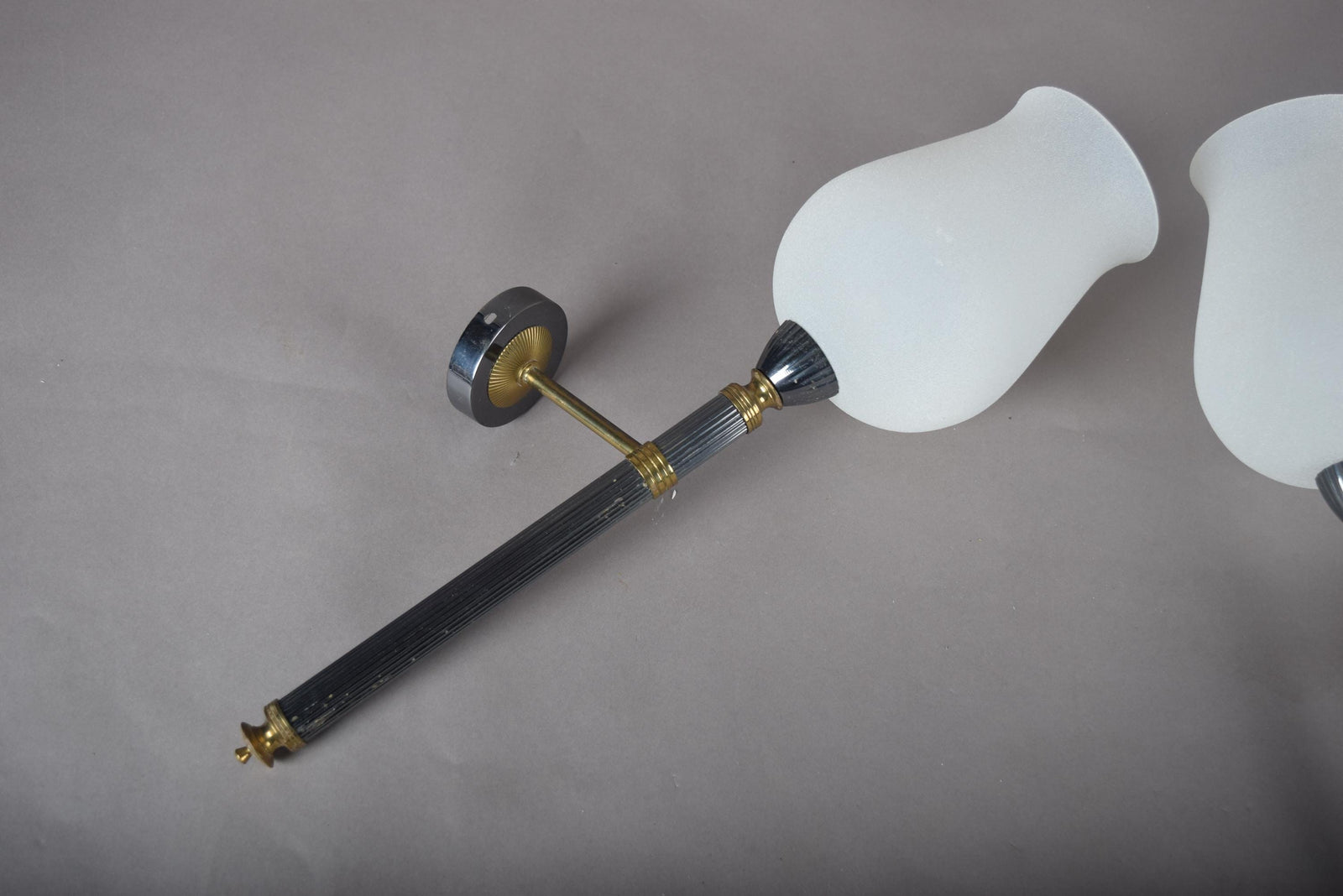 Pair of Wall Lights, Style of Maison Jansen, Neoclassical French Design, 1970s
