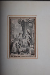 Framed Trio of Dutch Historical Engravings — Wolfert van Borselen & VOC Founding Scene