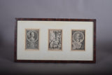 Framed Trio of Dutch Historical Engravings — Wolfert van Borselen & VOC Founding Scene