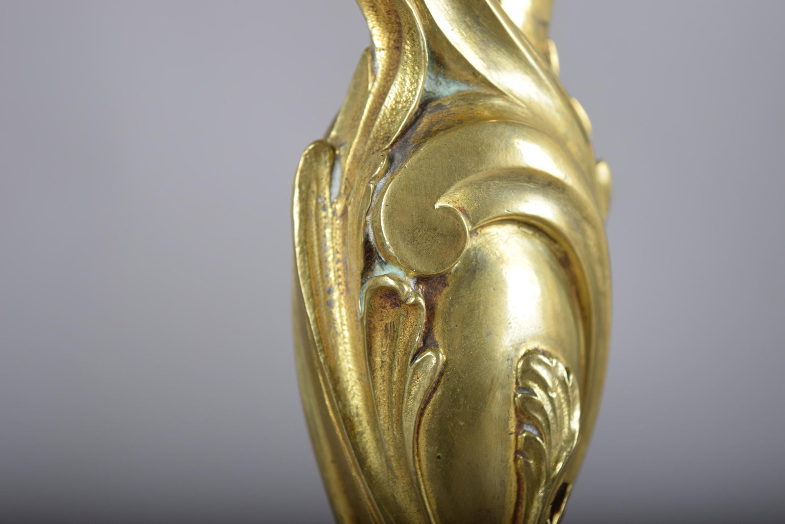 Antique Bronze Bouillotte Lamp, Louis XV Style — French, 19th Century