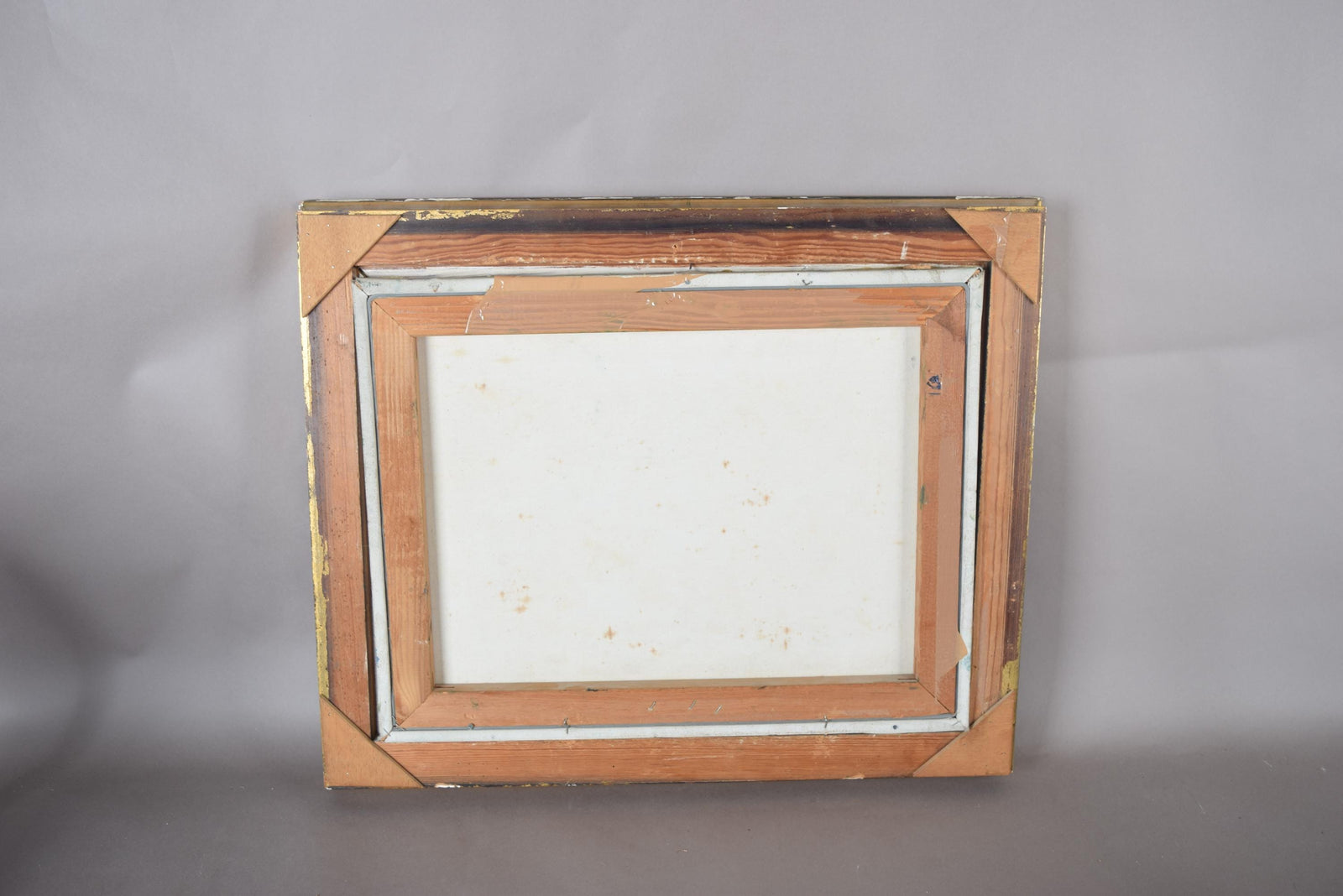 Vintage Floral Impasto Oil Painting, Expressionist Still Life, Gilt Frame, 1950s