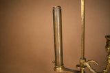 Antique Gilt Bronze Adjustable Piano Candle Lamp — Continental, 1910s