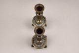 Vintage Candlestick Pair, Neoclassical Empire Style, Lion Paw Feet, 1950s