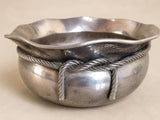 Vintage EPNS Silver Cache Pot, Silver Plated Planter, Decorative Metal Planter, Rope Edge Planter, Vintage Home Décor