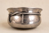 Vintage EPNS Silver Cache Pot, Silver Plated Planter, Decorative Metal Planter, Rope Edge Planter, Vintage Home Décor