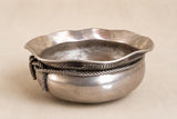 Vintage EPNS Silver Cache Pot, Silver Plated Planter, Decorative Metal Planter, Rope Edge Planter, Vintage Home Décor