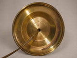 Bronze Lamp Base, Louis XVI Style, Fluted Column — Vintage, 1950s