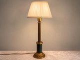 Bronze Lamp Base, Louis XVI Style, Fluted Column — Vintage, 1950s