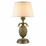 Bronze Pineapple Table Lamp Base, Maison Jansen Style, French Decorative Column Lamp