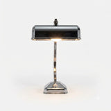 Antique Art Deco "Pirouette" Chrome Desk Lamp, France, 1930s