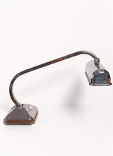 Antique Art Deco "Pirouette" Chrome Desk Lamp, France, 1930s
