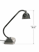 Antique Art Deco "Pirouette" Chrome Desk Lamp, France, 1930s