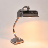 Antique Art Deco "Pirouette" Chrome Desk Lamp, France, 1930s