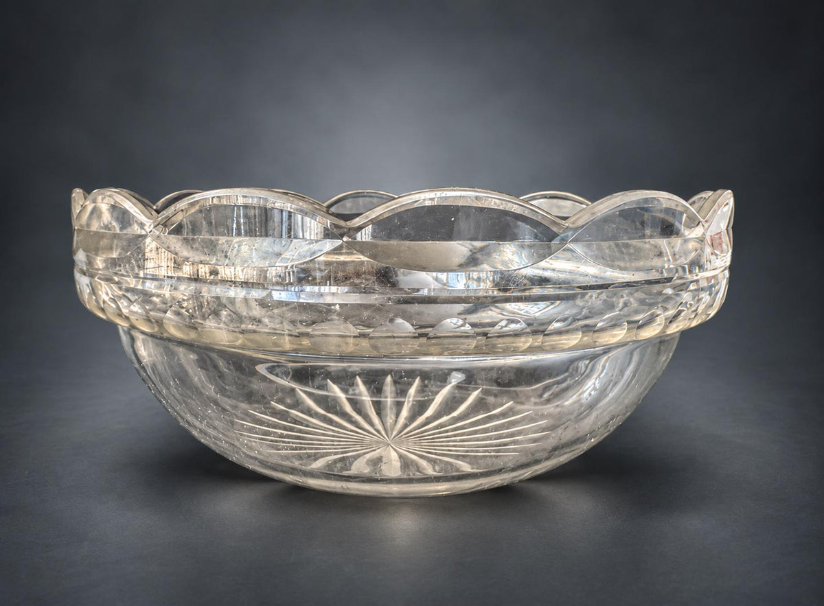 Antique Swiss Military Trophy 1927, Art Deco Silvered Cup, Cavalry Telephone Operators — Switzerland, 1927