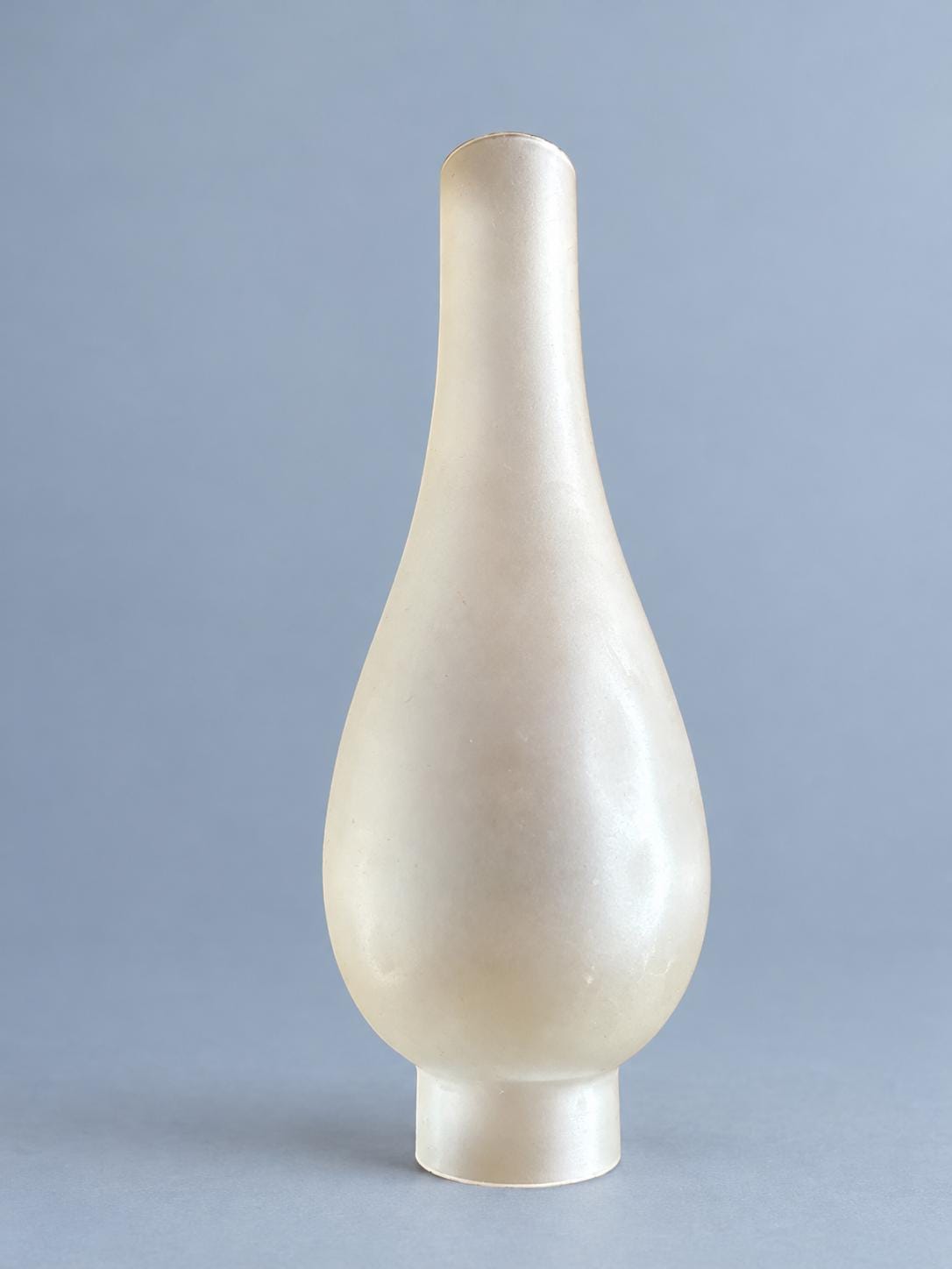 Vintage Brass Wall Oil Lamp with Milk Glass Chimney, Scrolled Bracket and Turned Backplate, Working Wick Mechanism