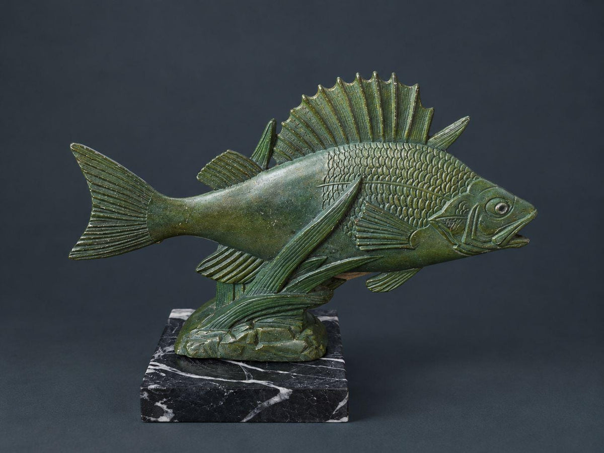 Antique Patinated Bronze Boy Riding a Water Buffalo, Herd Boy Sculpture on Pierced Rockwork Base, Asian Decor, circa 1900