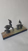 Art Deco Zalmac Deer Pair, Marble Base — French Style, Circa 1920s–1940s