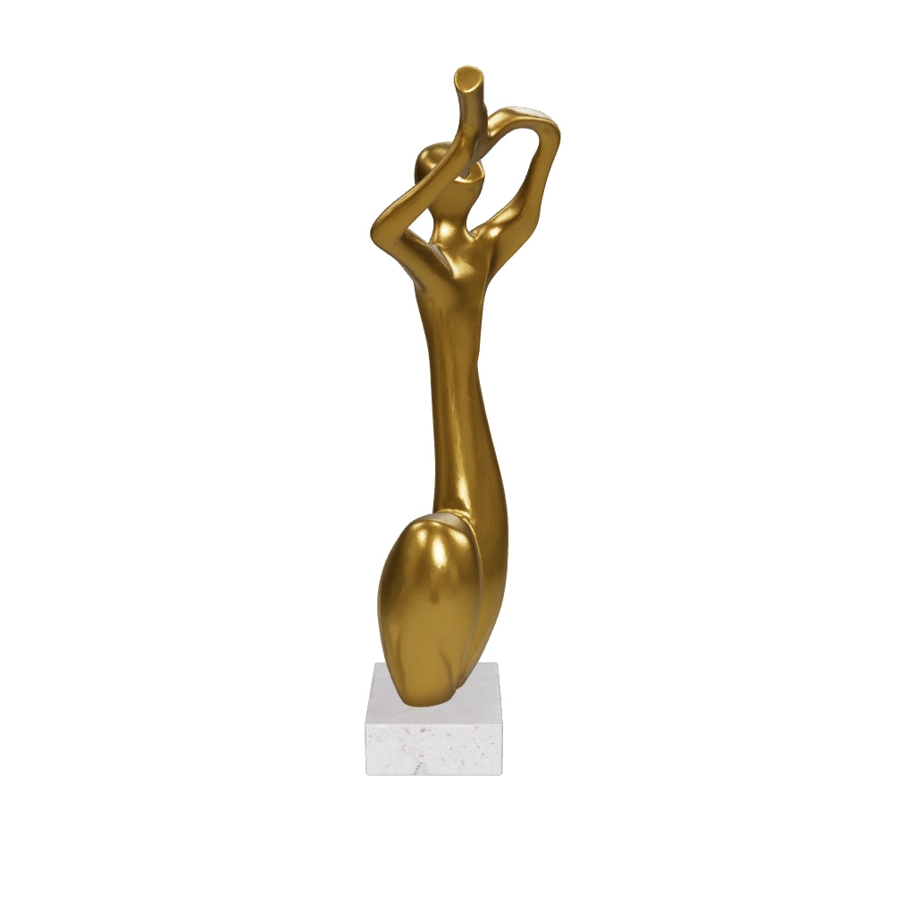 3D model — brass musician, 47 cm including base