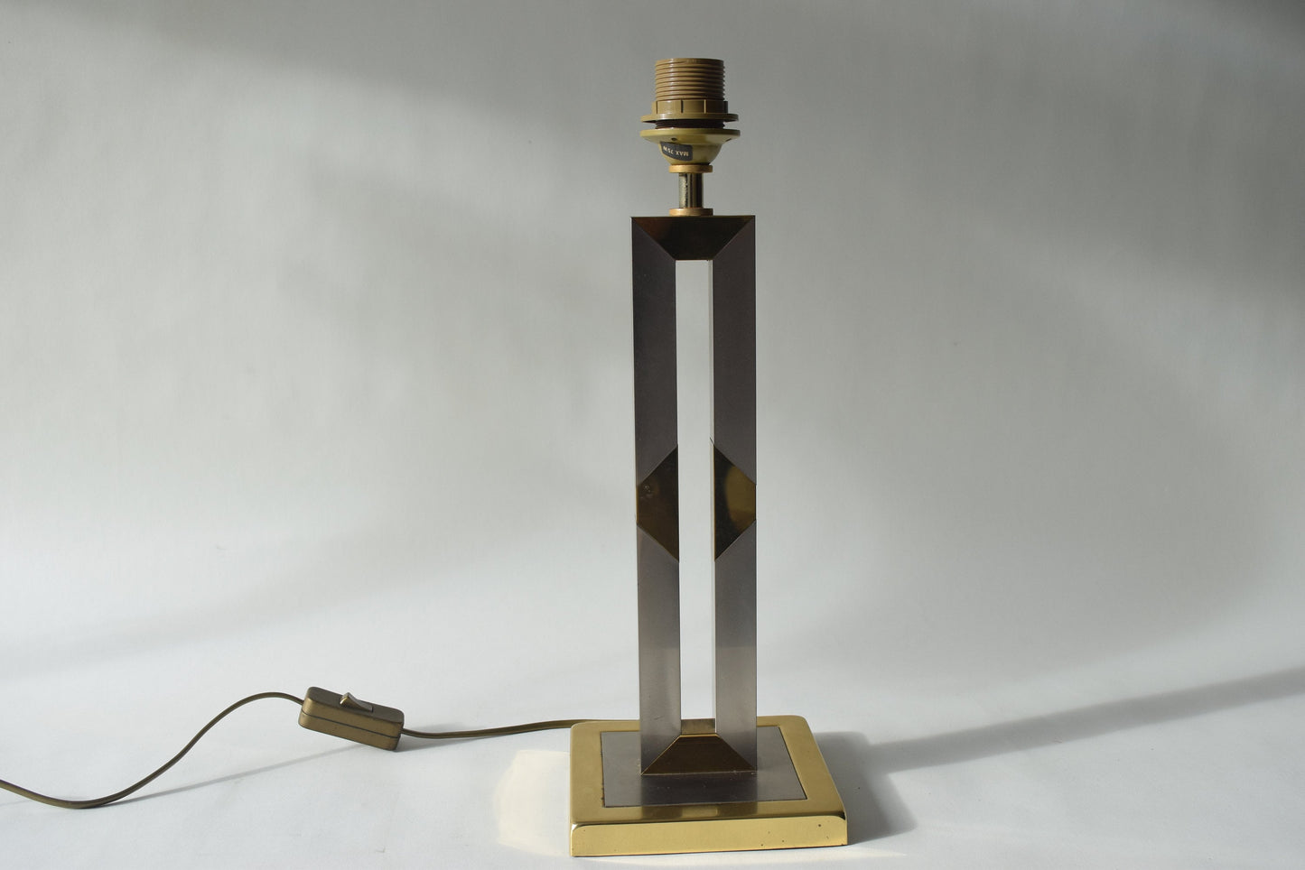 Willy Rizzo Style table lamp 1980s