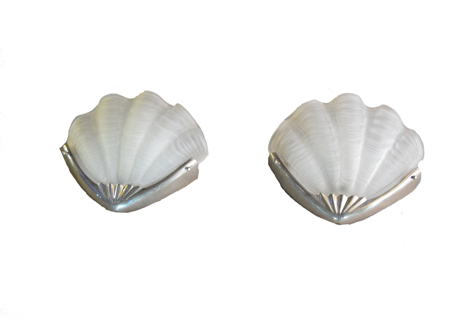 Art Deco style Shell Wall Lamps